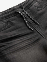 Джинсы стрейч для мальчика Next A27-845, Черный