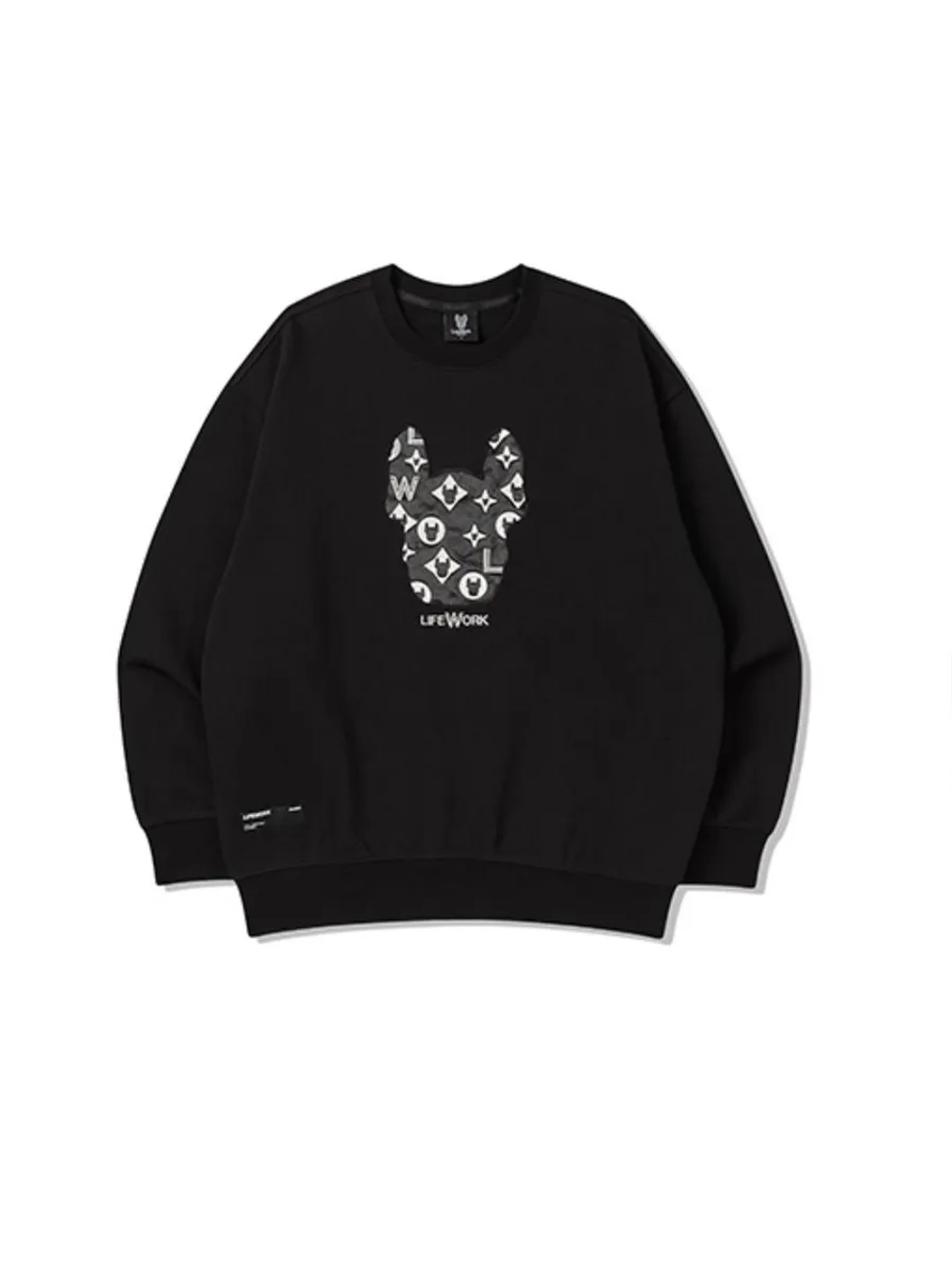 Свитшот с монограммный логотипом ladok