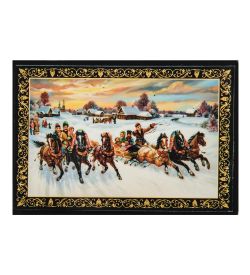 ШК-11/ 1-T Шкатулка в технике декупаж (6х9х4)