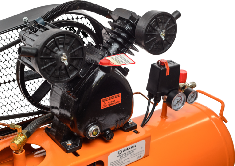 Компрессор Вихрь КМП-400/100Р