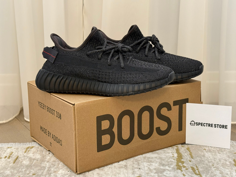 Yееzy Boost 350 v2 Black Reflective