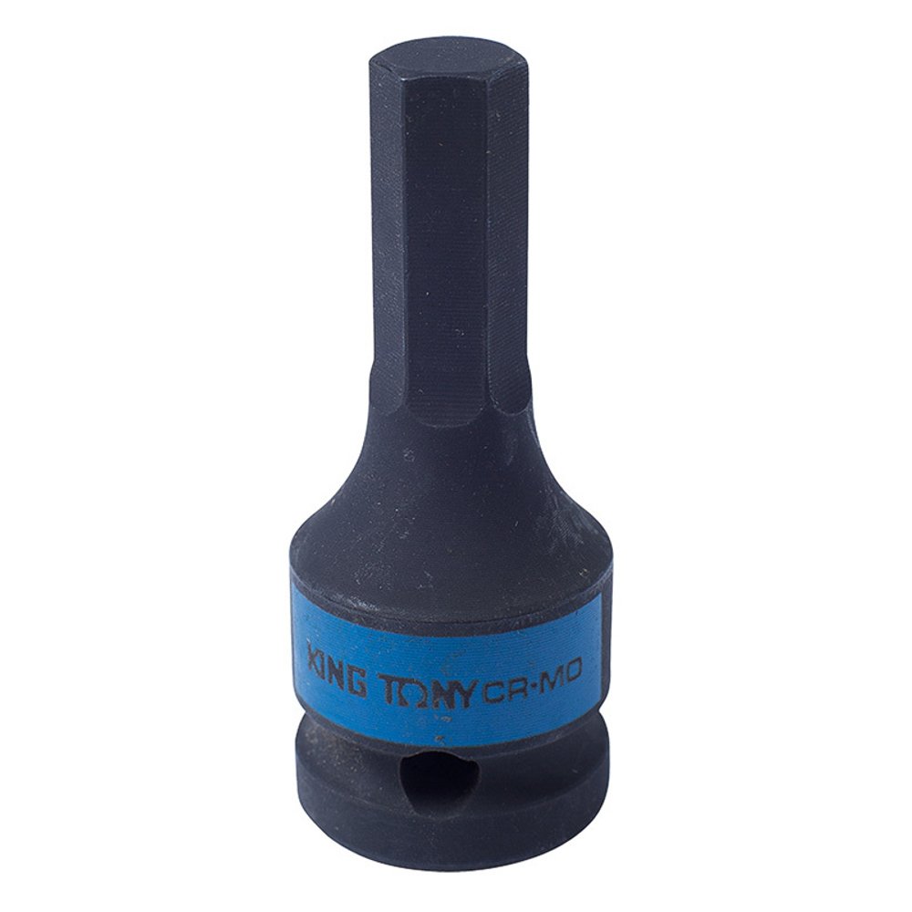 KING TONY (405514M) Насадка (бита) ударная торцевая 1/2", L = 60 мм, HEX, 14 мм