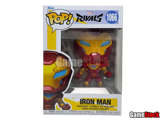 Фигурка Funko POP! Bobble Marvel Games Rivals Iron Man (1066)