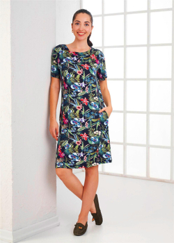 RELAX MODE / Платье женское летнее повседневное хлопок модал - 45372