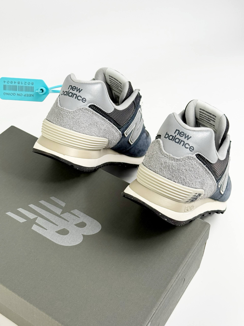 Кроссовки New Balance 574 #B234 (син.)