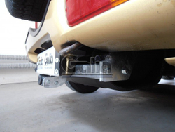 Фаркоп оцинкованный Galia S030A для Suzuki Grand Vitara 1998-2005, Suzuki Grand Vitara XL7 1998-2003(паспорт и сертификат в комплекте)(без электрики)