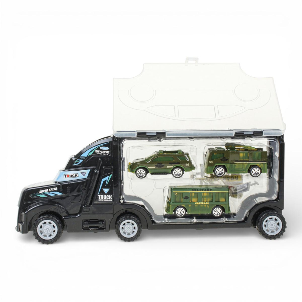 Набор машин 4шт, коробка CY-353