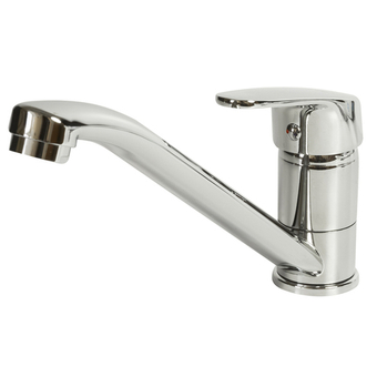 Смеситель для кухни 35к F4216 FRAP (плоский пов.излив, п/шпильку, хром, силумин)
