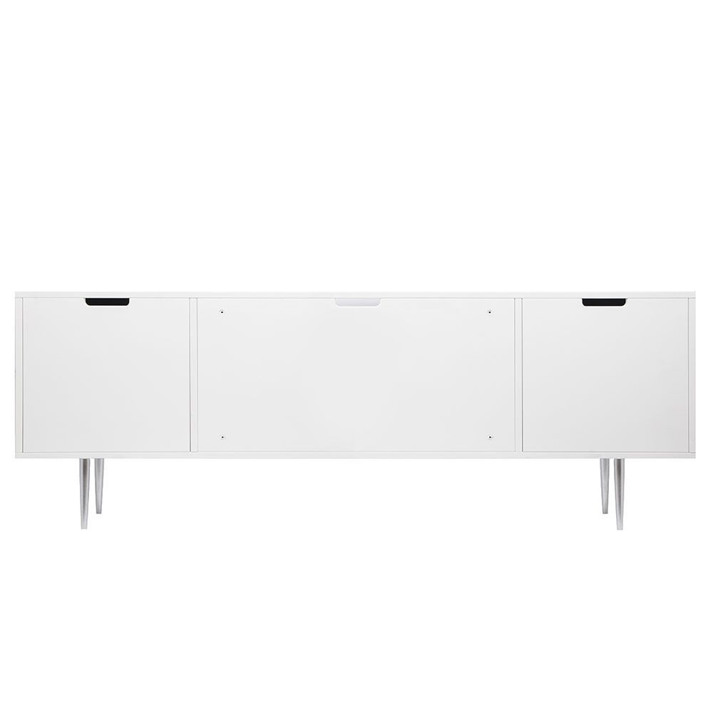 Тумба под ТВ Тропик 155см Стайл Айс Сильвер