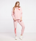 спортивные штаны Tommy Hilfiger - пудро-розовый(WW0WW35483)