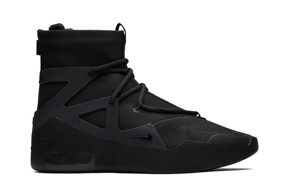 Кроссовки Fear Of God X Nike Air Fear Of God 1 Triple Black