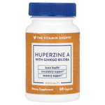 The Vitamin Shoppe, Гуперзин А с гинкго билоба, 60 капсул