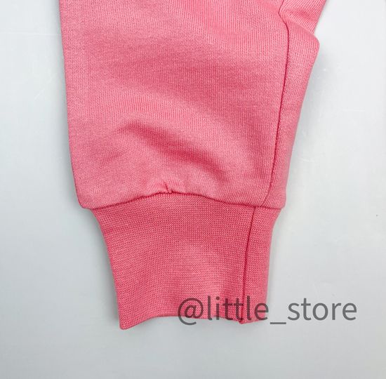 Брюки "Солнечное лето" из футера, королевский розовый