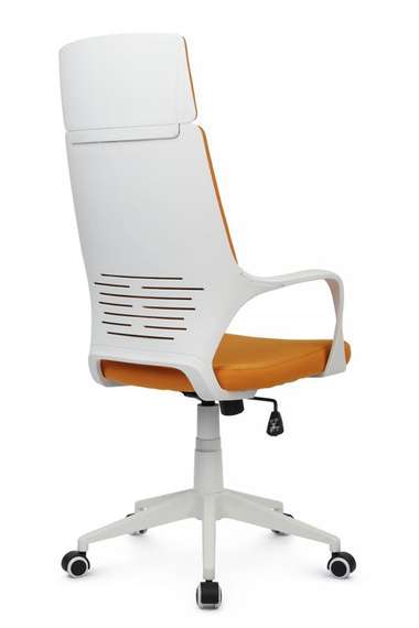 Кресло Iq Rv RCH 8989 Белый пластик/Оранжевый
