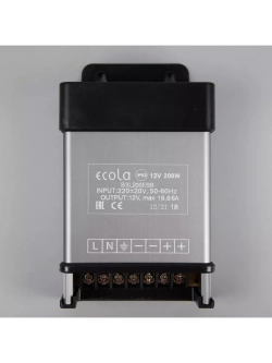 Блок питания  12В 16.67А 200W IP53