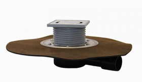 Трап для балконов и террас HL90H.2 с горизонтальным выпуском