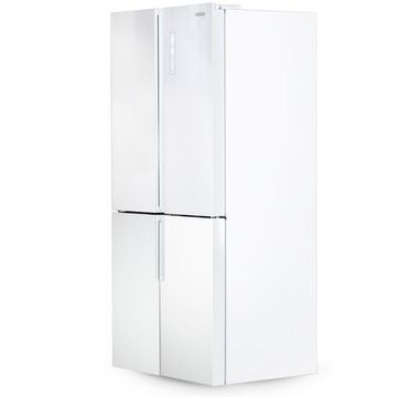 Холодильник Ginzzu NFK-510 White glass