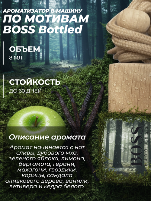 Ароматизатор BOSS Bottled  (подвесной)