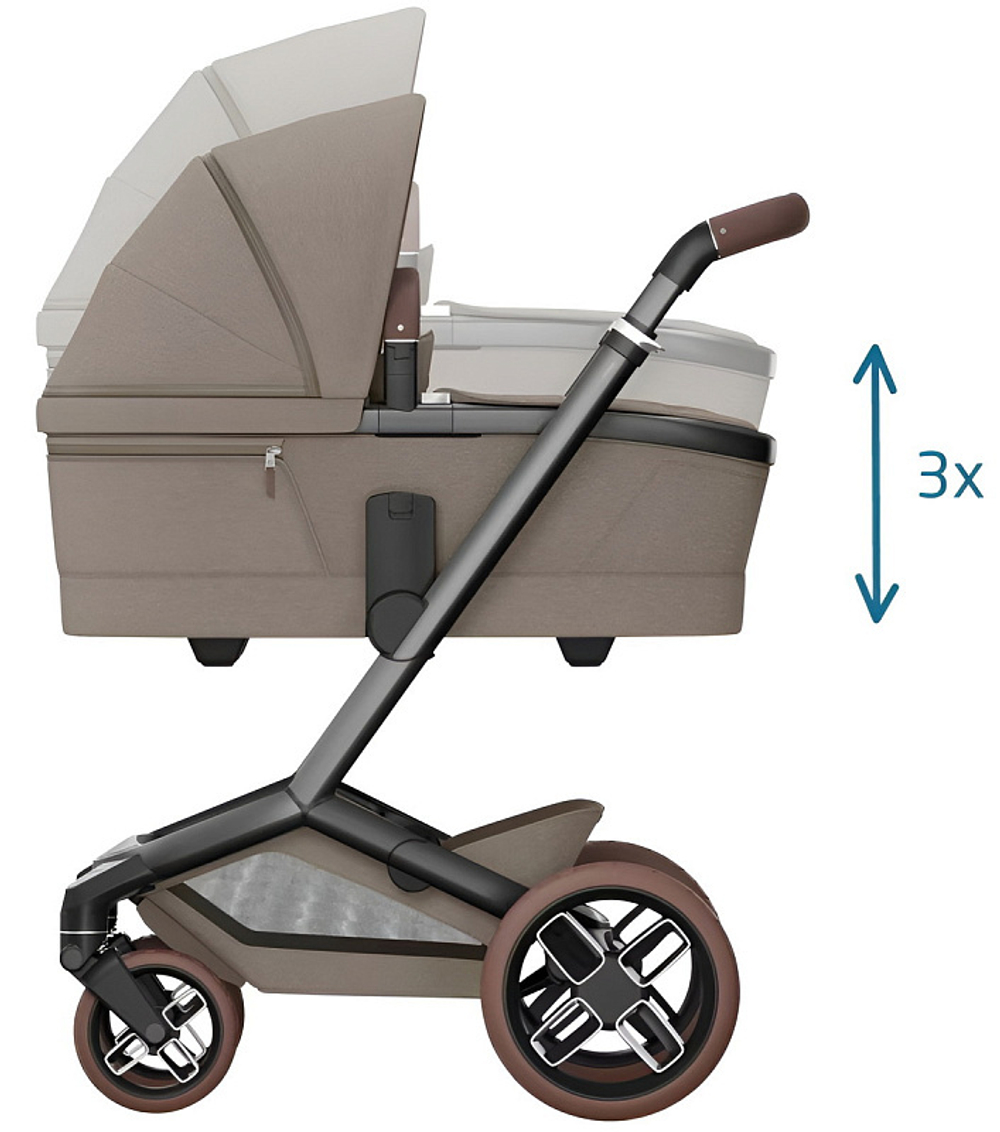 Детская коляска Maxi-Cosi Fame 2 в 1 Набор Twillic Truffle/Трюфель(беж)