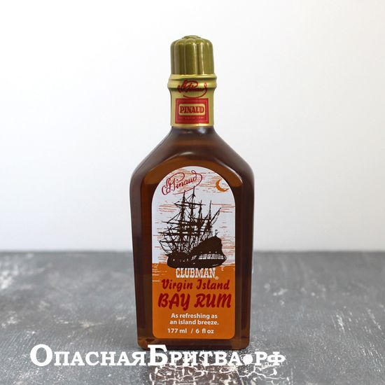 Лосьон после бритья Clubman Bay Rum After Shave, 177 мл