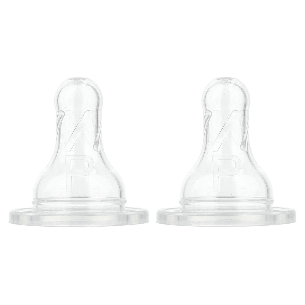 Dr. Brown's, Natural Flow®, Preemie Flow™, антиколиковая соска, для детей от 0 месяцев, самый медленный поток, 2 пакетика