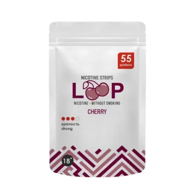 LOOP CHERRY НИКОТИНОВЫЕ ПЛАСТИНКИ (12 МГ) - ВИШНЯ