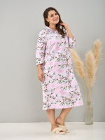 Ночная сорочка С-013/розовый-магнолия