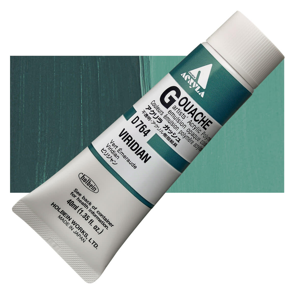 Holbein Acrylic Gouache 40 мл. 764 [А] Viridian