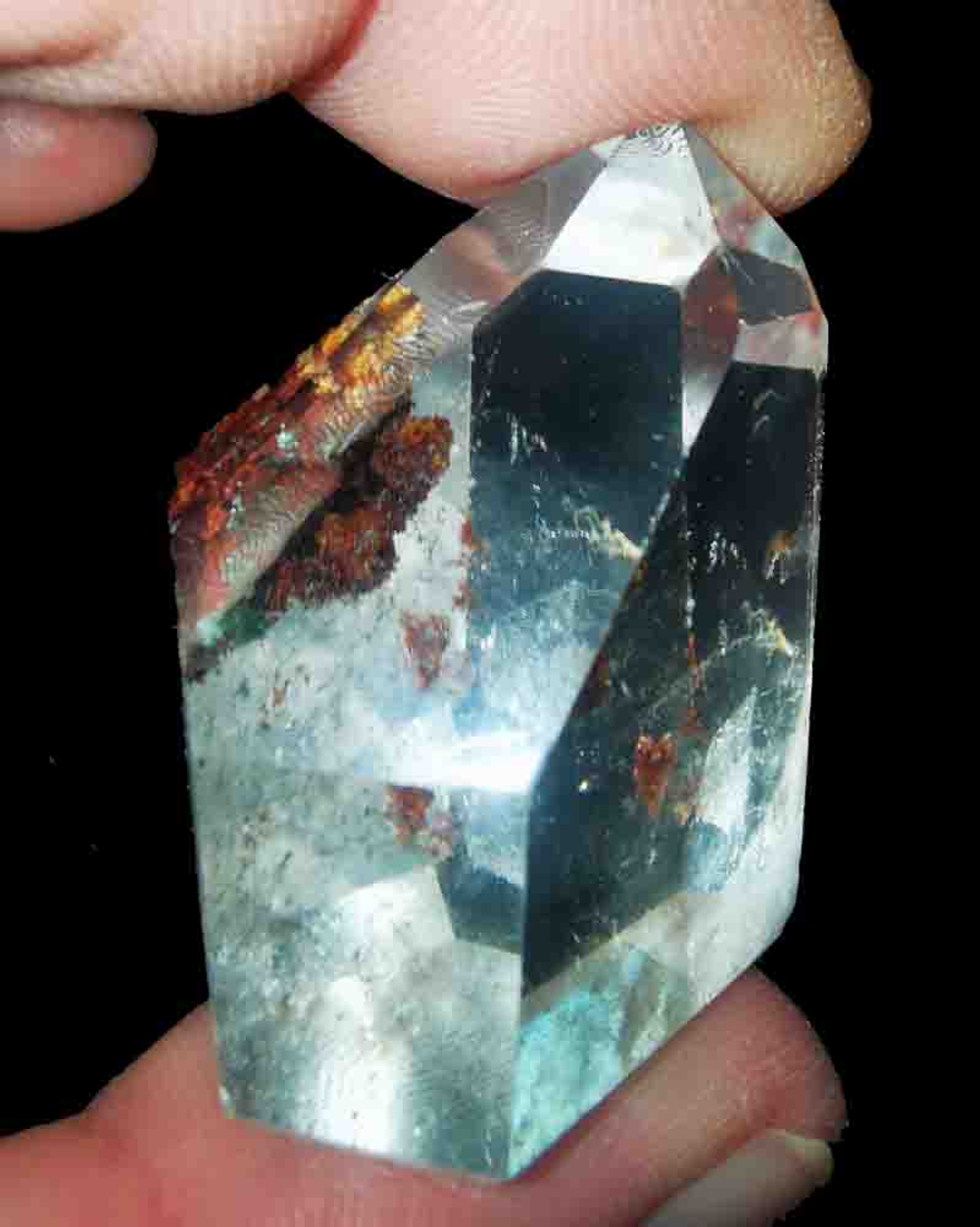 Кристалл кварц с включениями асс.