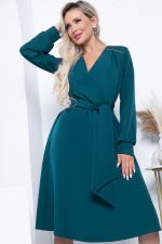 Платье "Леора" (изумруд) П7184 LT Collection (Акция)