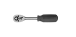 Ключ-трещотка 1/4", CrV, 45 зубьев, с быстрым сбросом, хром Matrix 14010