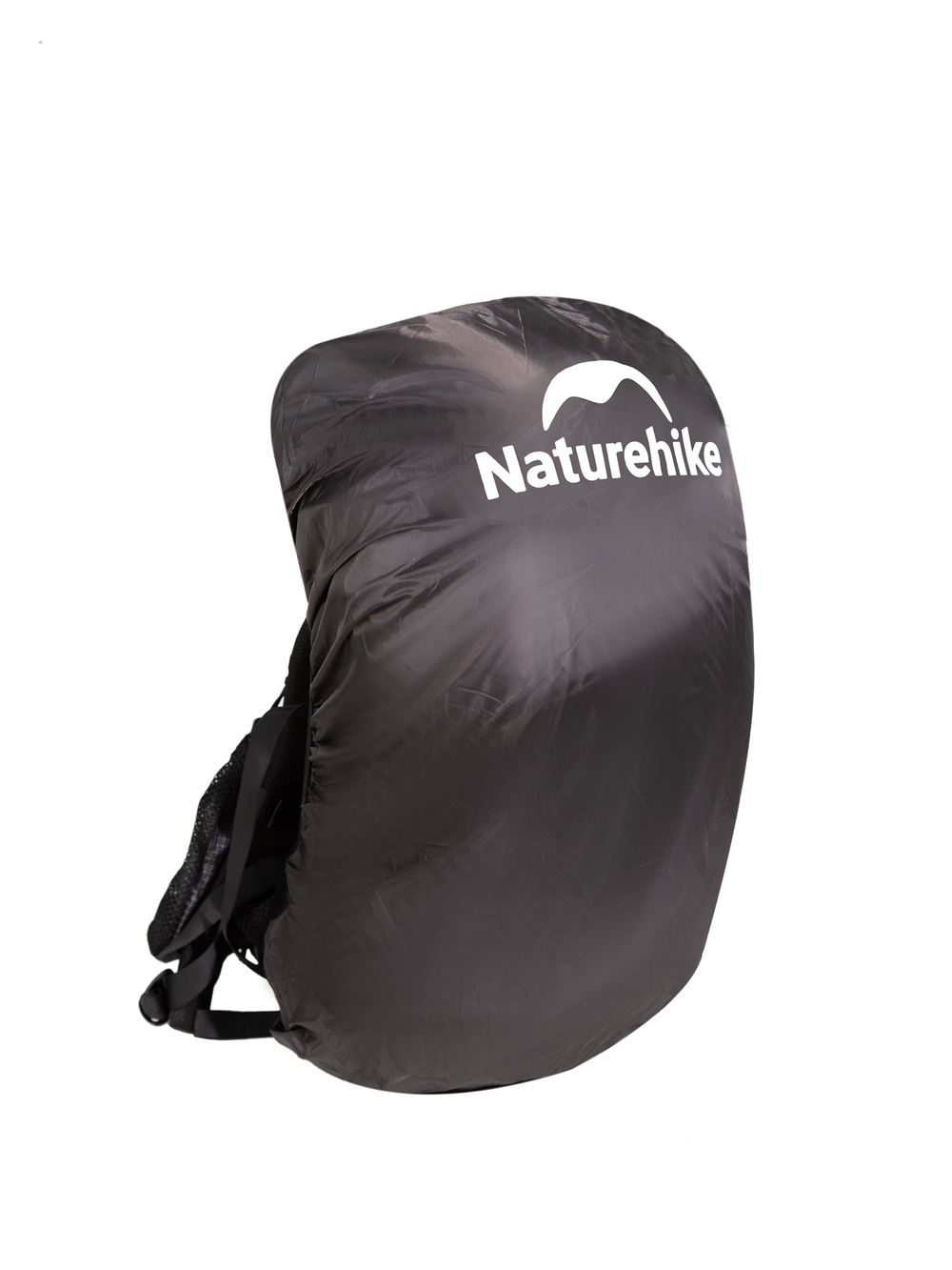 Рюкзак походный Naturehike Rock, 40л + 5л, черный/серый (NH20BB113)