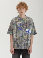 Мужская Футболка Id Rather Camo