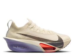 Кроссовки для бега женские Nike Air Zoom Alphafly 3 Кремово-Фиолетовые