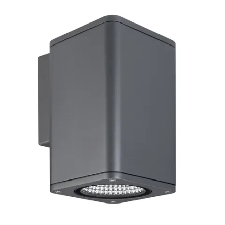 Светильник LGD-EVO-WALL-S100x100-12W Warm3000 (GR, 44 deg, 230V) (Arlight, IP54 Металл, 3 года) 046193