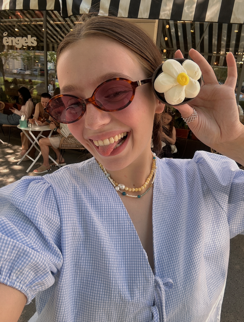 Чокер Light Blue