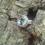 Кольцо МИСТИК, серебро/мистический кварц