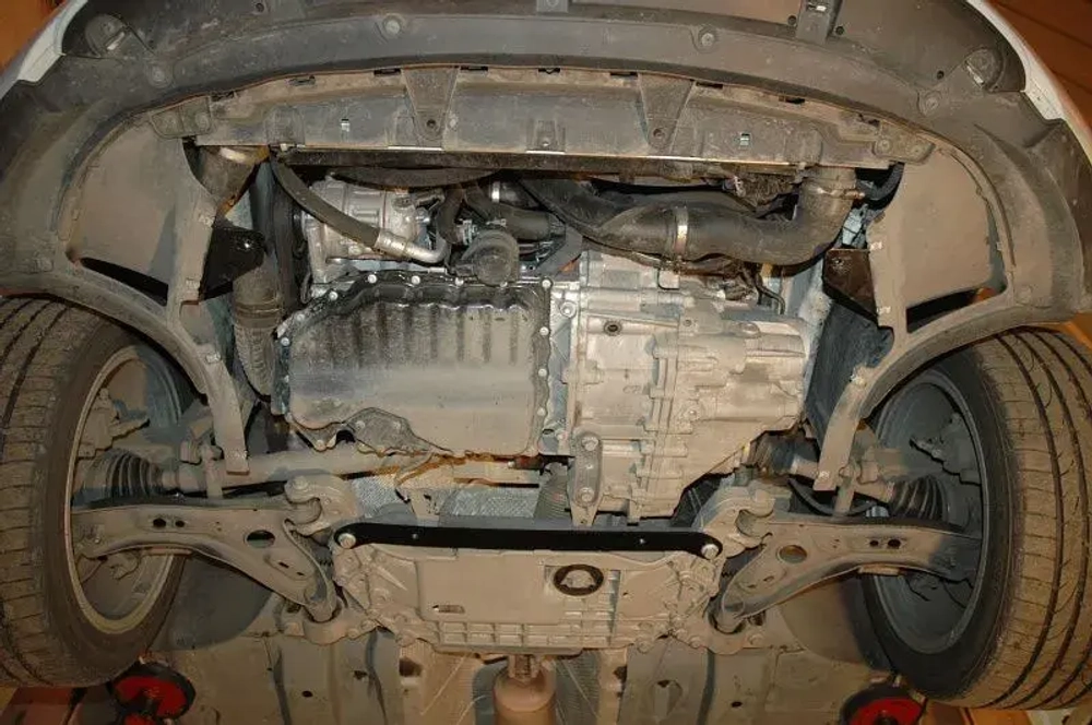 Защита картера и КПП Sheriff для Volkswagen Golf VI (Mk6) 2008-2013 арт.26.1988