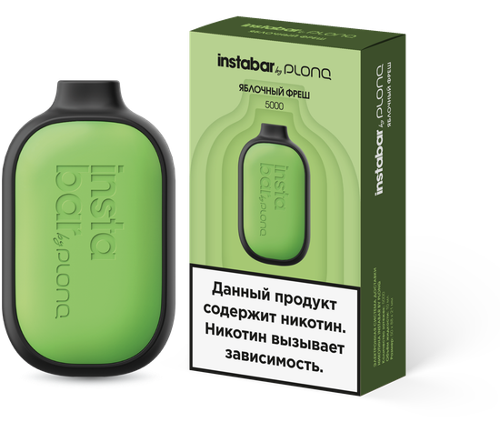 ОЭС (М) Plonq Instabar 5000 Яблочный Фреш