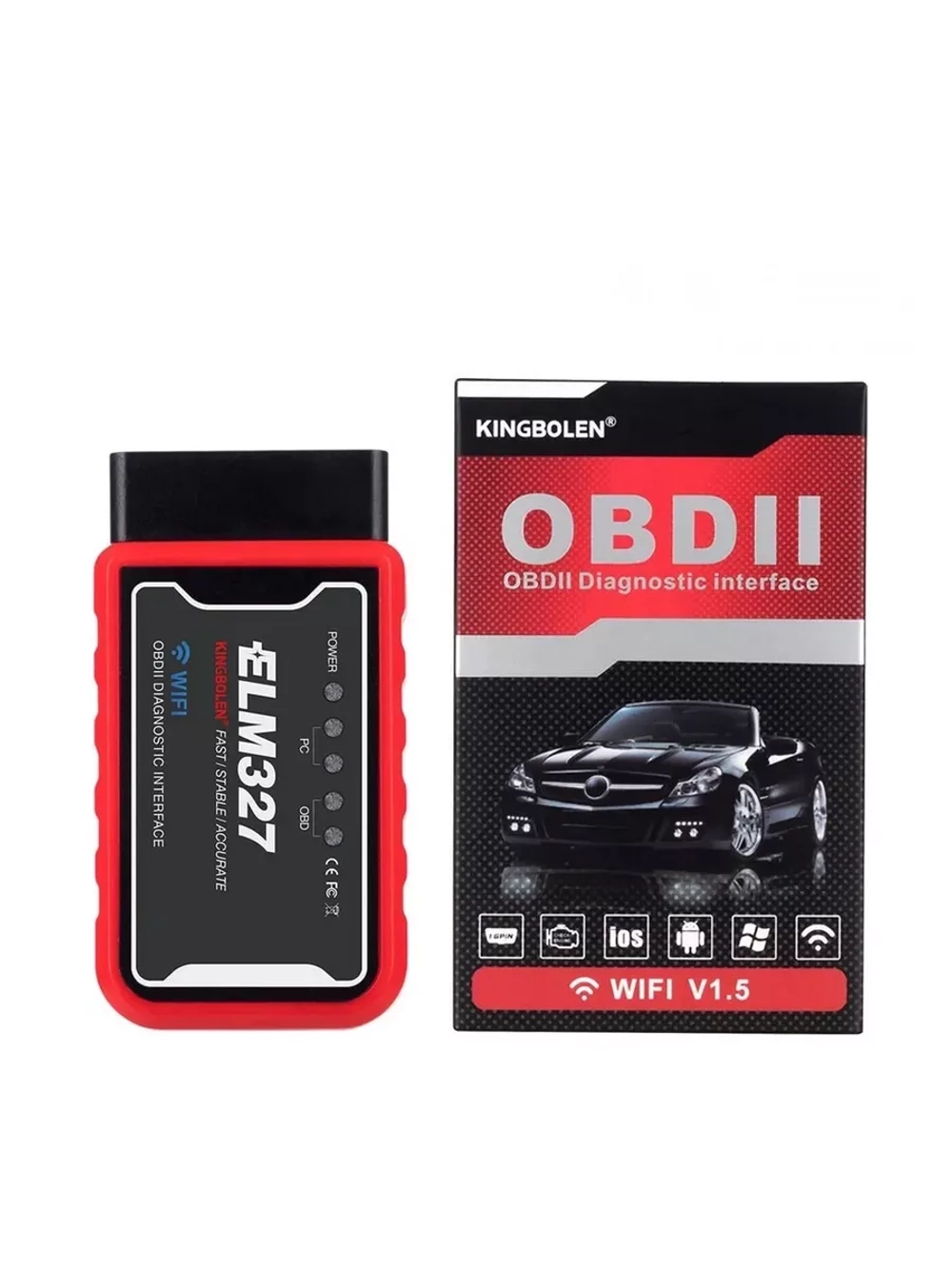 ELM327 Wi-Fi V1.5 PIC18F25K80 KINGBOLEN