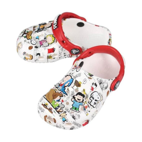 Crocs Classic Clog 'White Red'