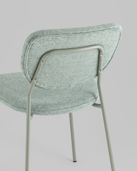 Стул обеденный Gigi шенилл зеленый