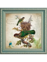 Картина на стену интерьерная на холсте 25*25 см