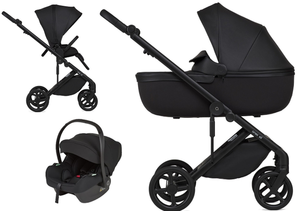 Anex Детская коляска Eli 3 в 1 Midnight