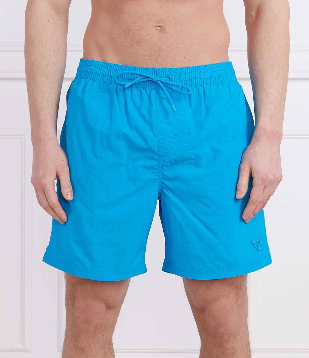 Шорты для плавания Guess Underwear - голубой(F3GT00 WFFI2)