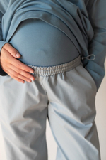 Брюки Карго Rain для беременных, Серо-голубой
