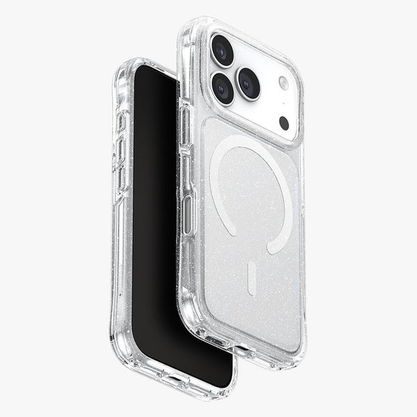 Чехол Uniq Lifepro Xtreme Case для iPhone 17 Pro, Прозрачный с блестками | Clear Glitter