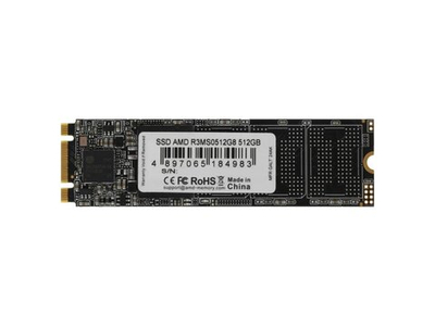 SSD накопитель AMD Radeon 512ГБ, M.2 2280, SATA III, [R3MS0512G8]