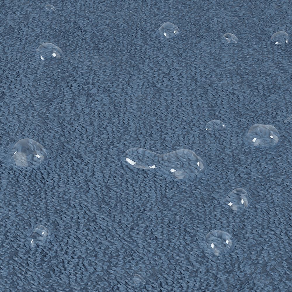 Коврик для сушки посуды Udry, 46х61 см, синий