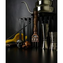 Нож шило для колки льда 18 см Череп Skull медь нерж. B'Guys P.L.- Barbossa